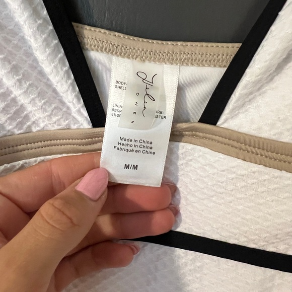 BRAND NEW Helen Owen White One-Piece Swimsuit - Picture 2 of 3